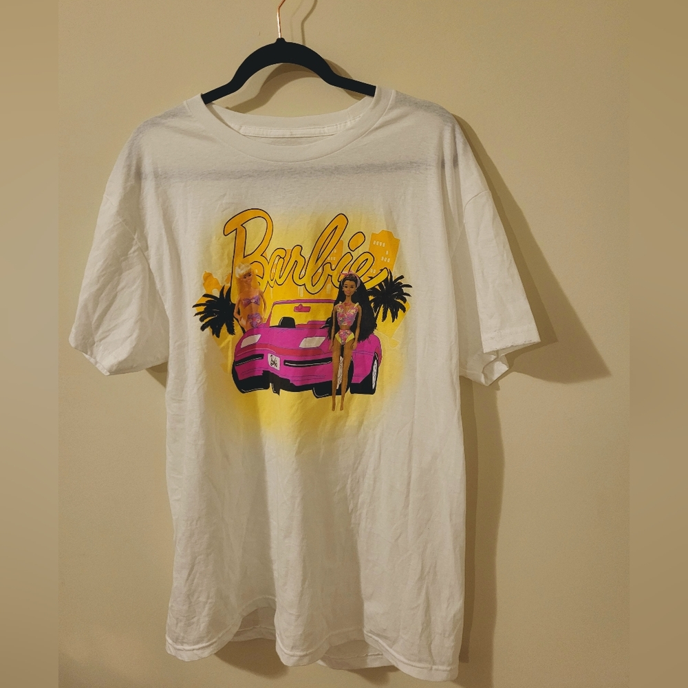 BARBIE DOLL PINK CONVERTIBLE